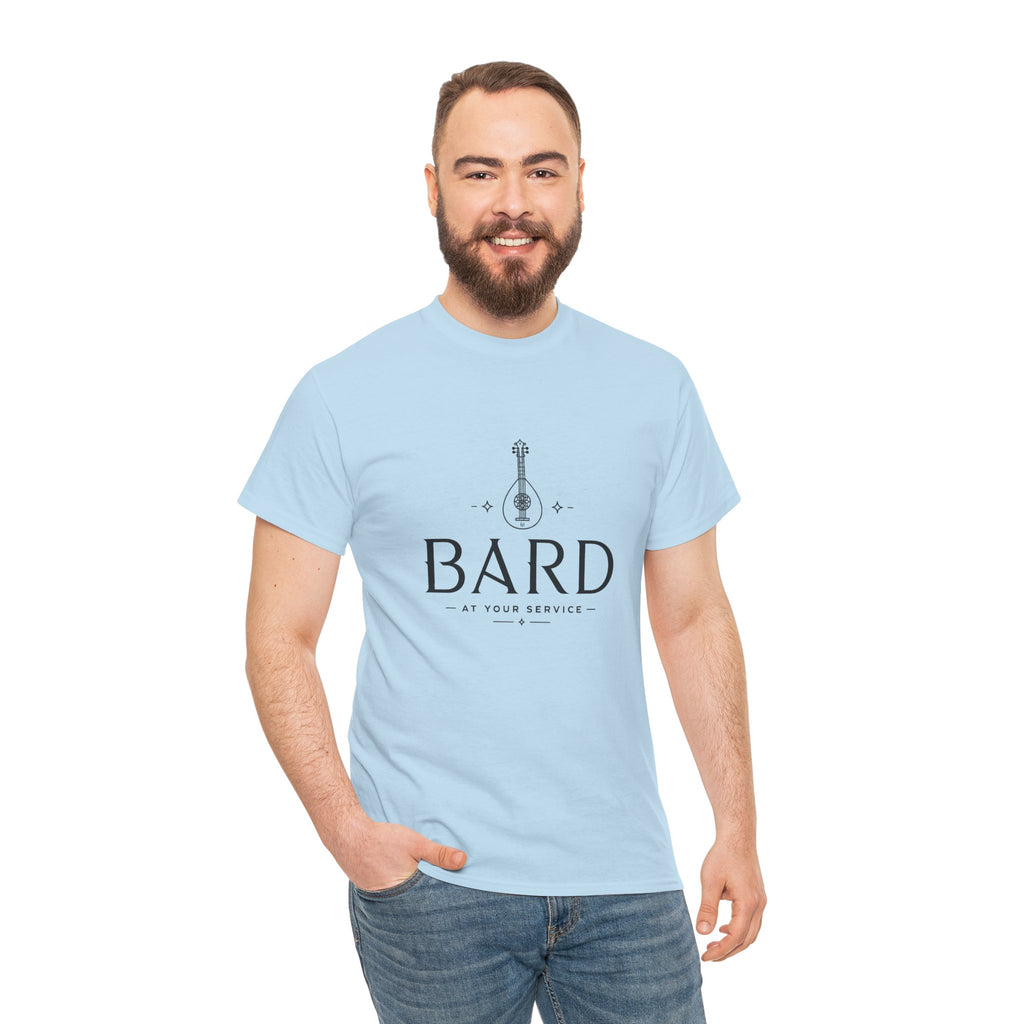 Bard – At Your Service | DnD class T-shirt