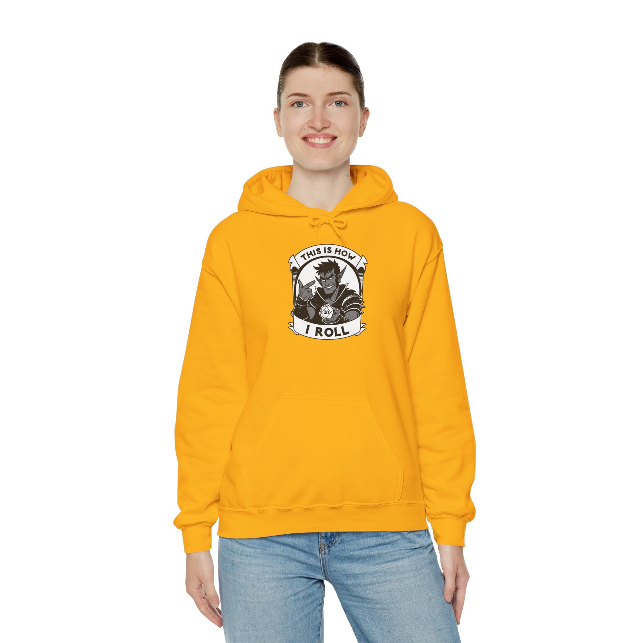 This Is How I Roll D20 Hoodie
