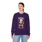 Monk Cat at Your Service D&D Sweatshirt | Cat Lover RPG Gift