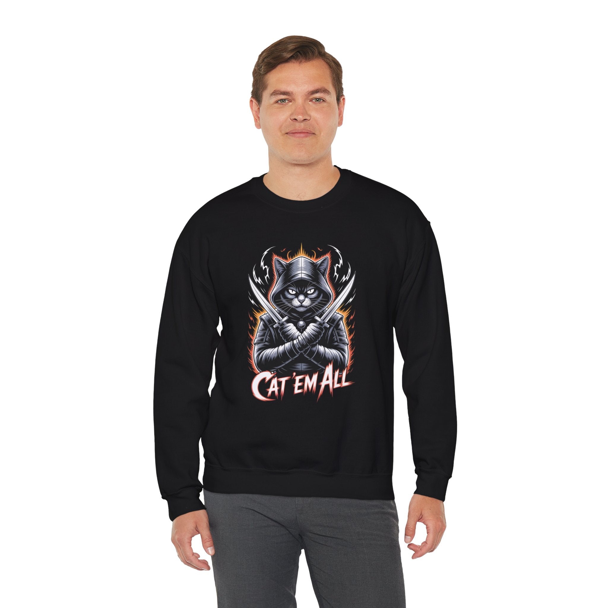 Cat 'Em All Sweatshirt