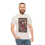 Sorcerer Cat at Your Service D&D T-shirt | Cat Lover RPG Gift