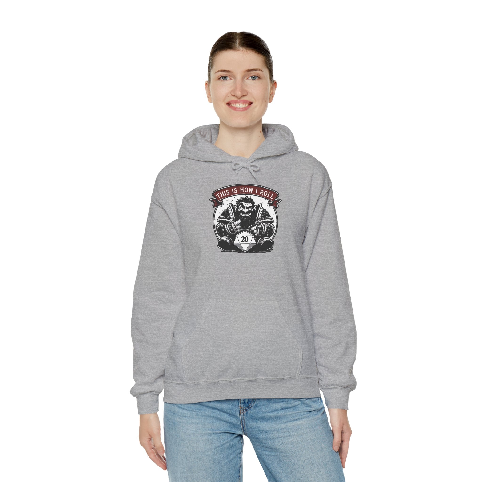 This Is How I Roll D20 Hoodie