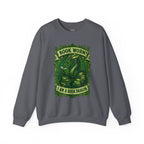 Book Worm? I Am a Book Dragon, Fantasy Reader Sweatshirt