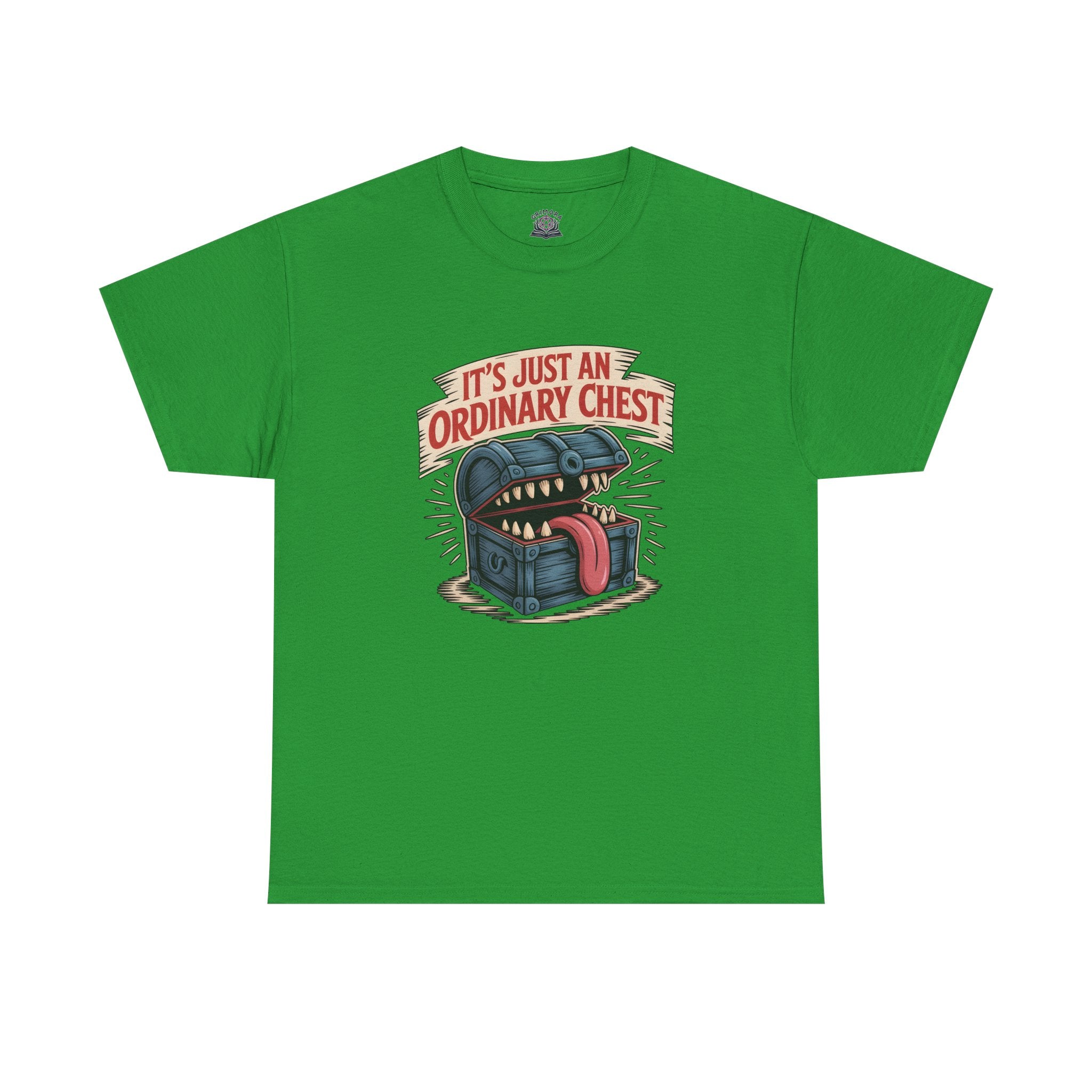 "It's Just An Ordinary Chest" — Mimic monster T-shirt