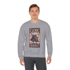 Cleric Cat at Your Service D&D Sweatshirt | Cat Lover RPG Gift