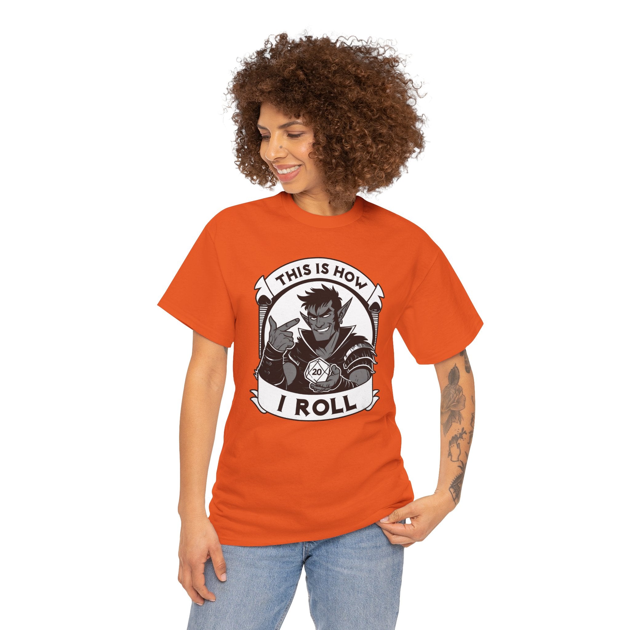 This Is How I Roll D20 T-shirt