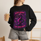 Book Worm? I Am a Book Dragon, Fantasy Reader Sweatshirt