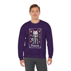 Fighter Cat at Your Service D&D Sweatshirt | Cat Lover RPG Gift