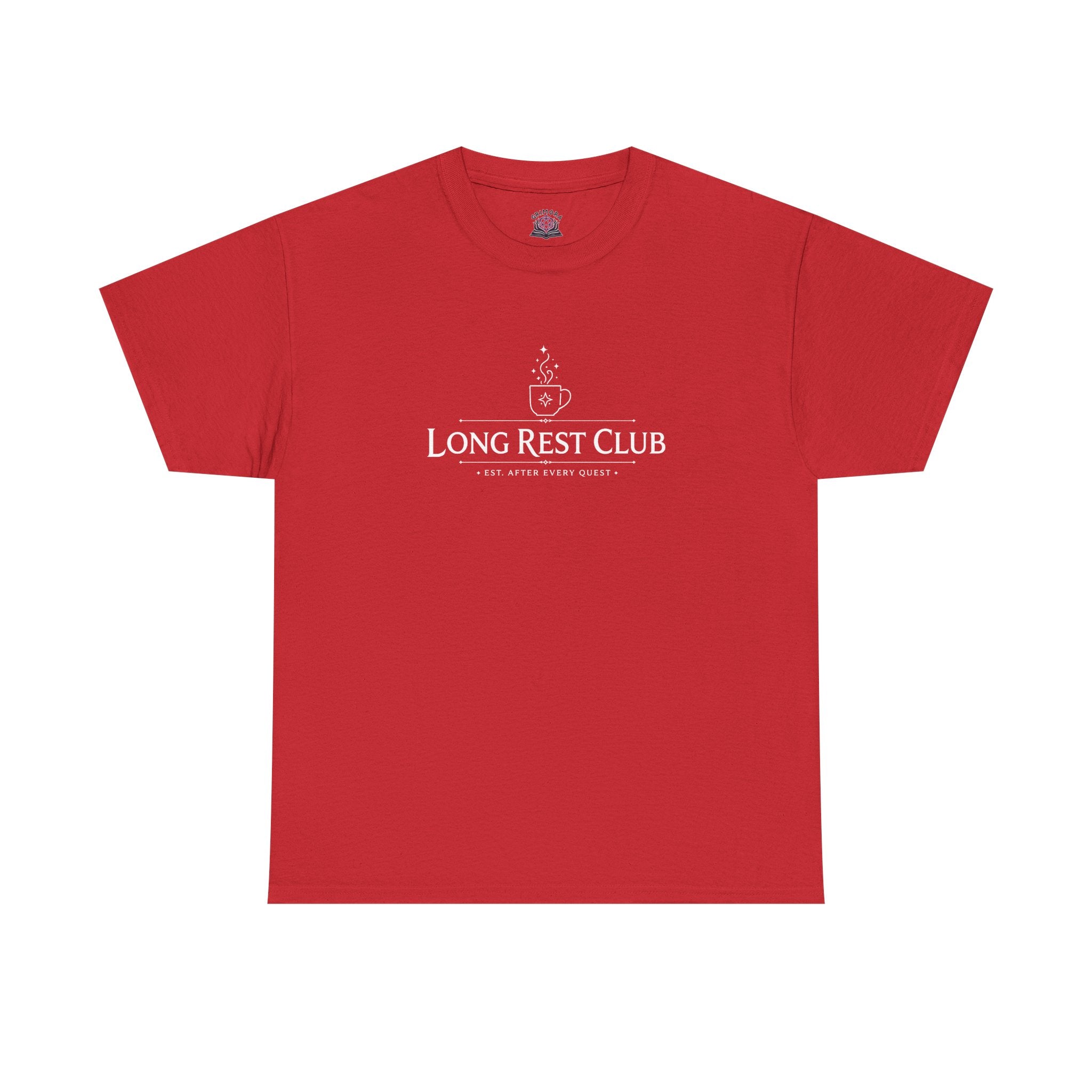 Long Rest Club – Est. After Every Quest | Fantasy RPG T-shirt