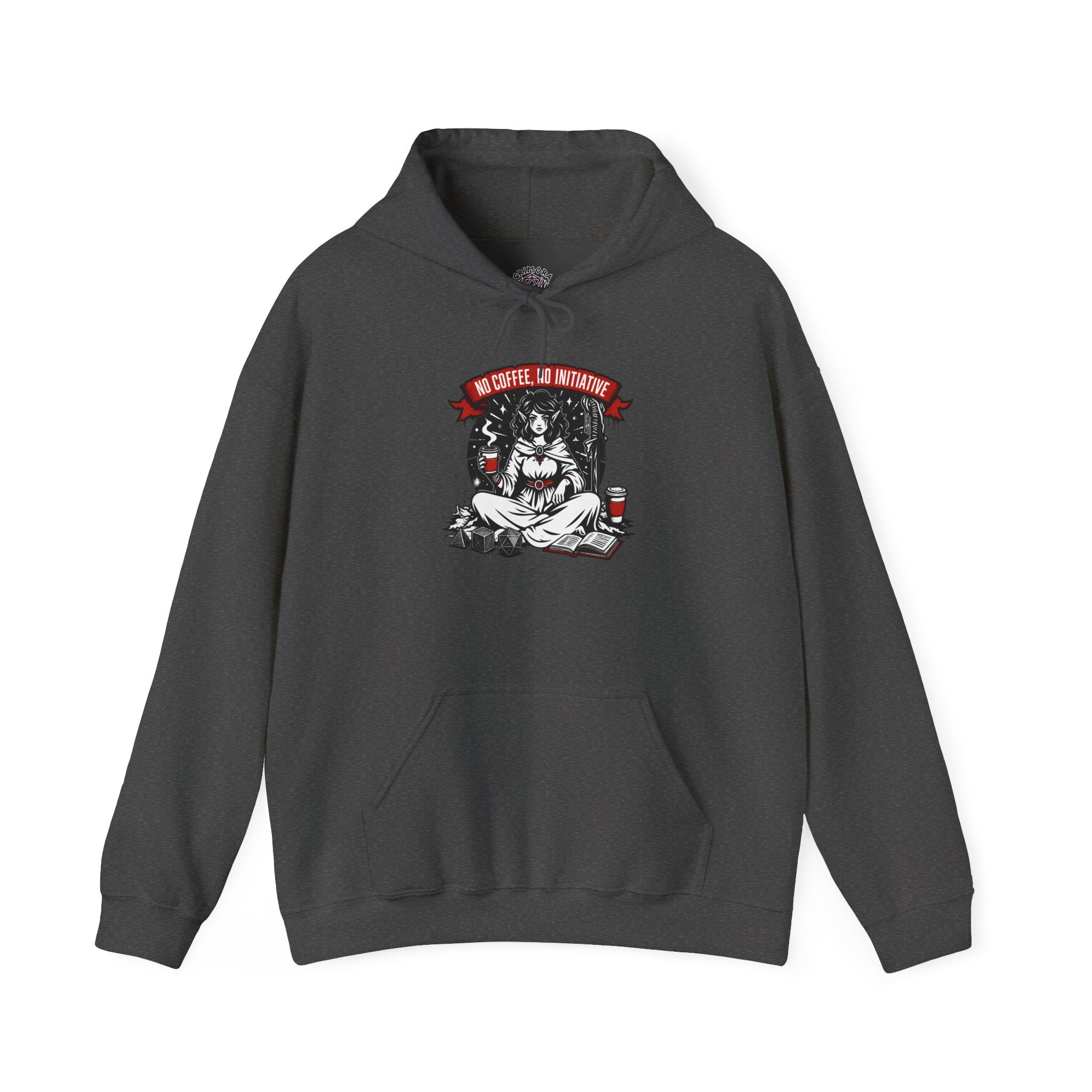 No Coffee, No Initiative | Fantasy RPG Hoodie