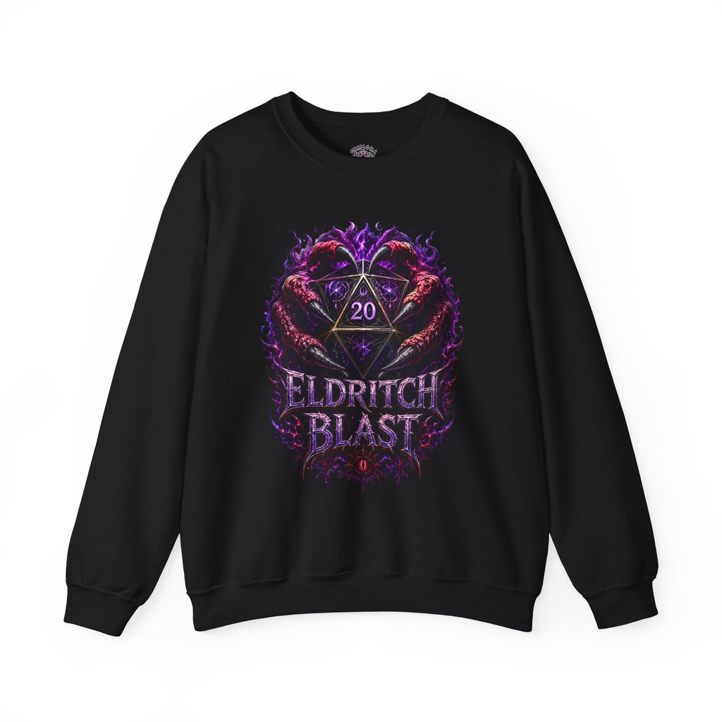 Eldritch Blast – The Patron Always Answers | Fantasy RPG D20 Sweatshirt