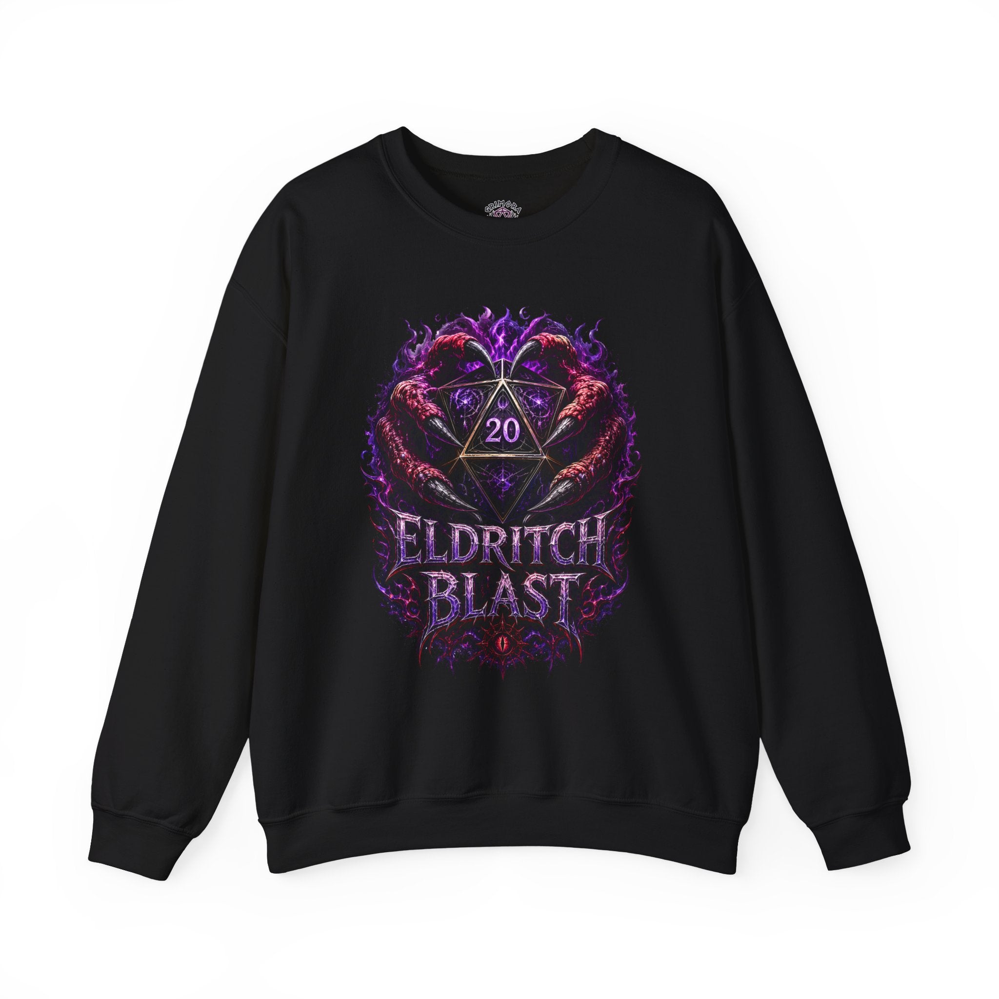 Eldritch Blast – The Patron Always Answers | Fantasy RPG D20 Sweatshirt