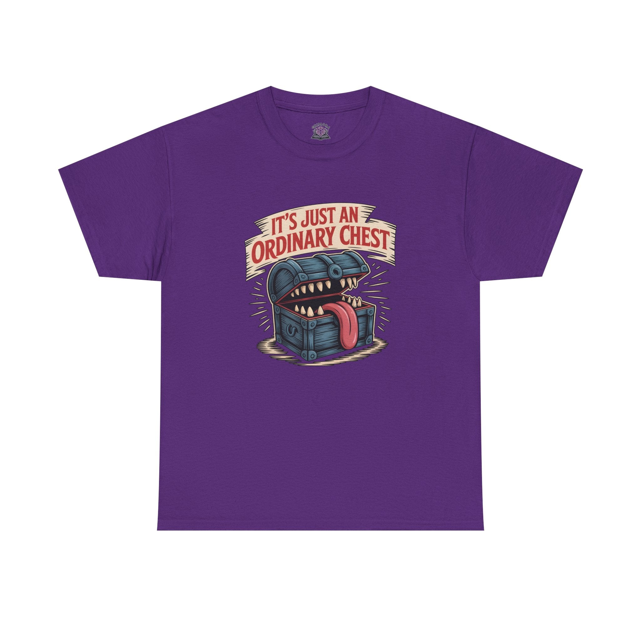 "It's Just An Ordinary Chest" — Mimic monster T-shirt