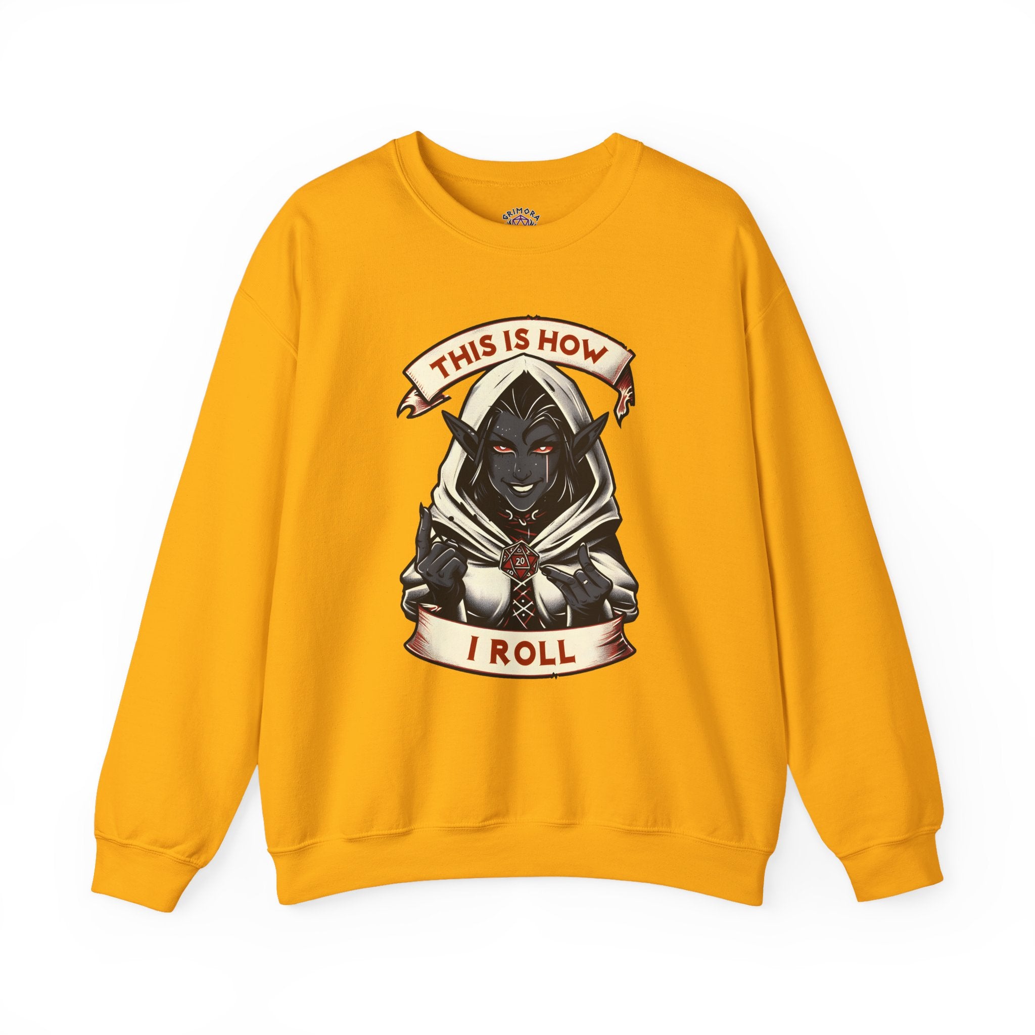 This Is How I Roll D20 Sweatshirt