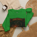 Book Worm? I Am a Book Dragon, Fantasy Reader Sweatshirt