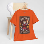 Sorcerer Cat at Your Service D&D T-shirt | Cat Lover RPG Gift