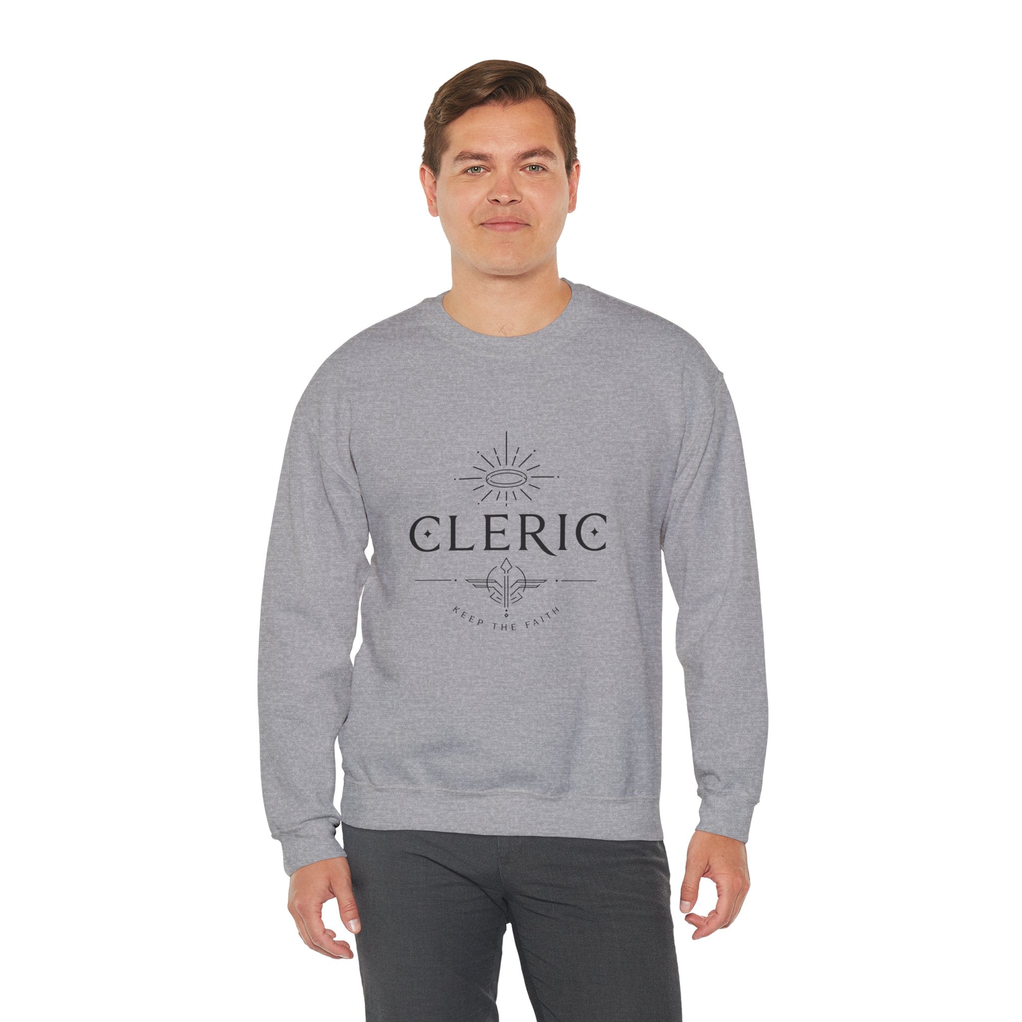 Cleric – Keep the Faith | DnD class Sweatshirt