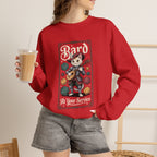 Bard Cat at Your Serivece D&D Sweatshirt | Cat Lover RPG Gift