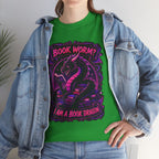 Book Worm? I Am a Book Dragon, Fantasy Reader T-shirt