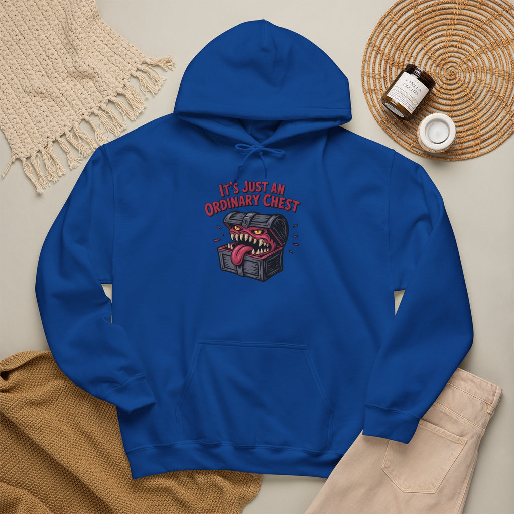 "It's Just An Ordinary Chest" — Mimic monster Hoodie