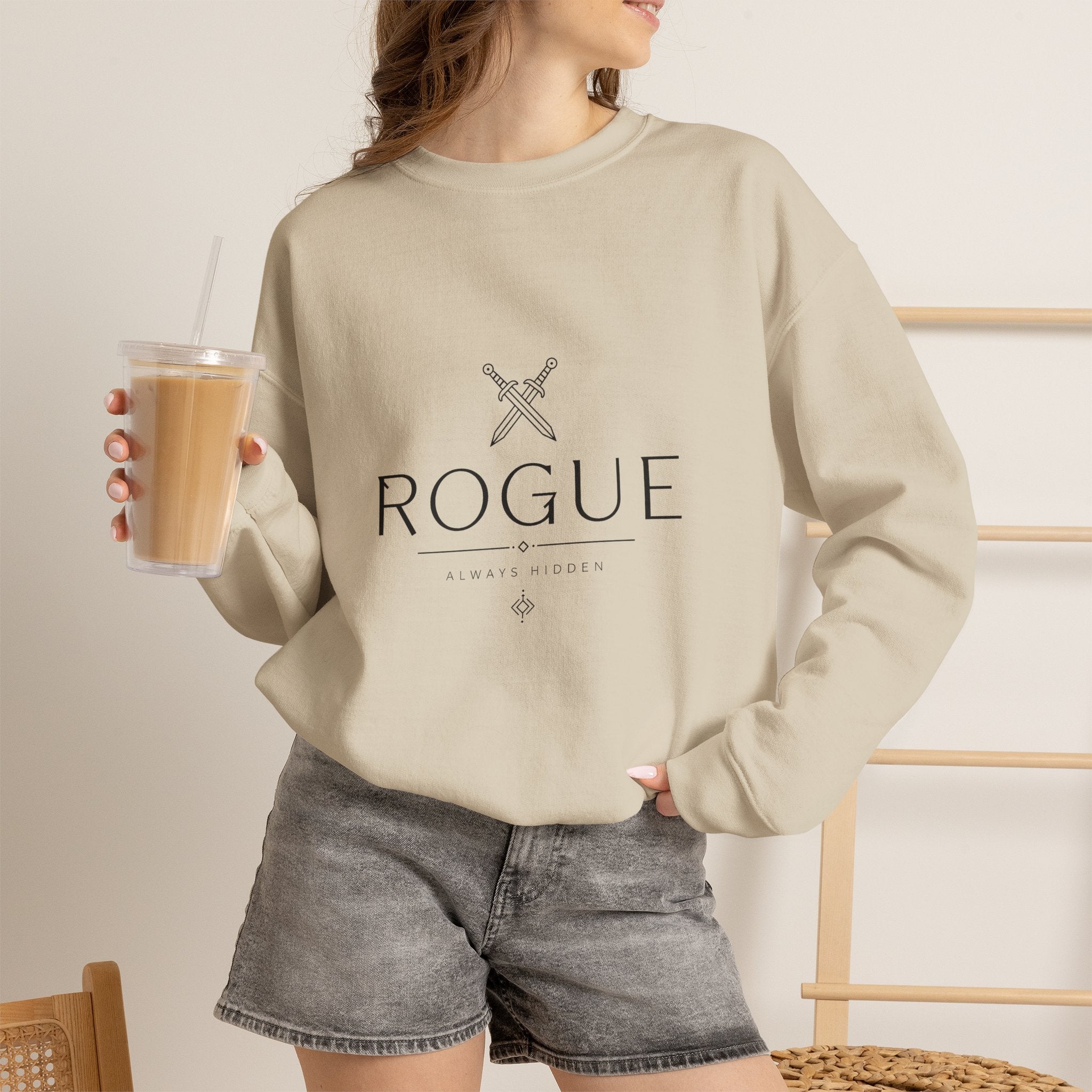 Rogue – Always Hidden | DnD class Sweatshirt