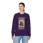 Cleric Cat at Your Service D&D Sweatshirt | Cat Lover RPG Gift