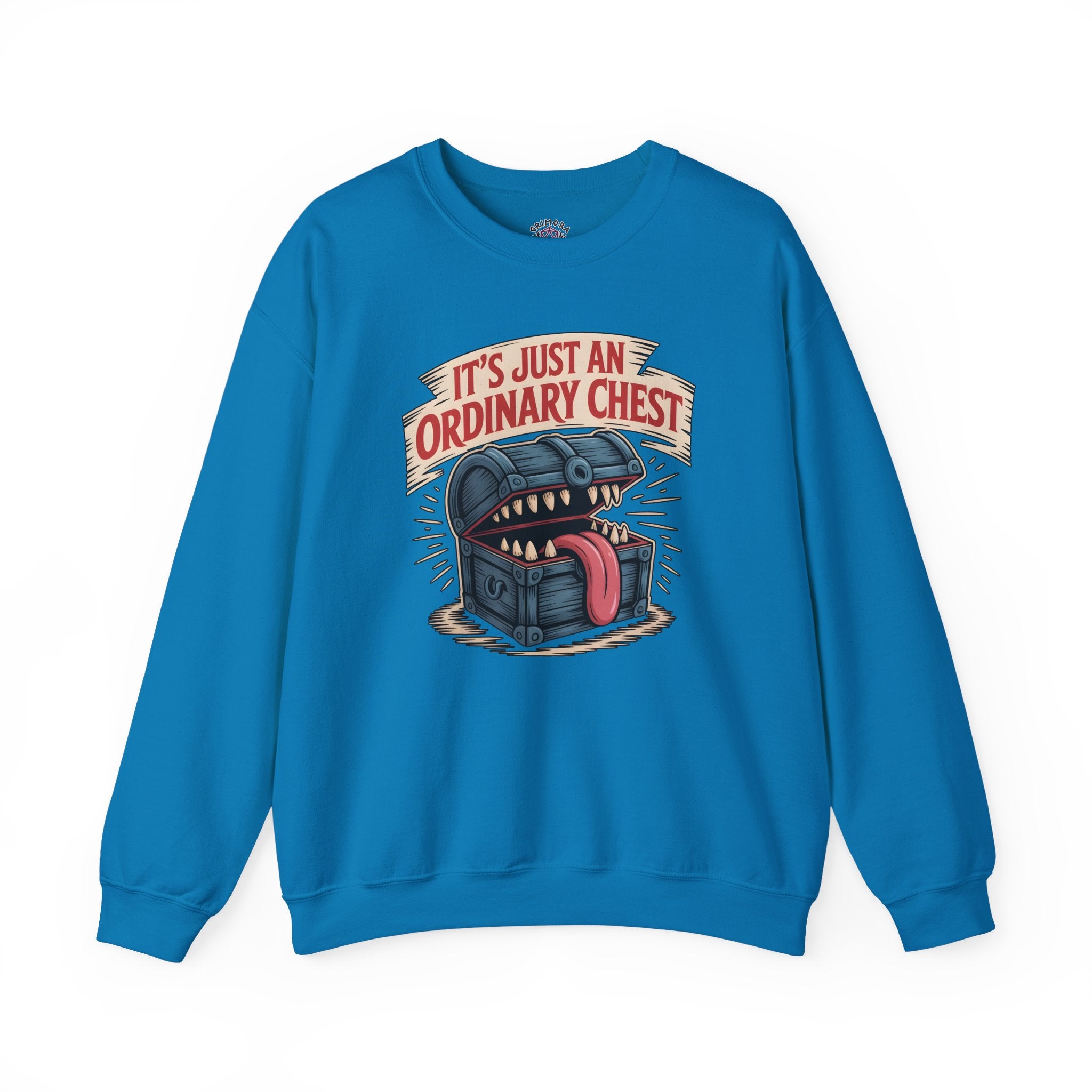 "It's Just An Ordinary Chest" — Mimic monster Sweatshirt