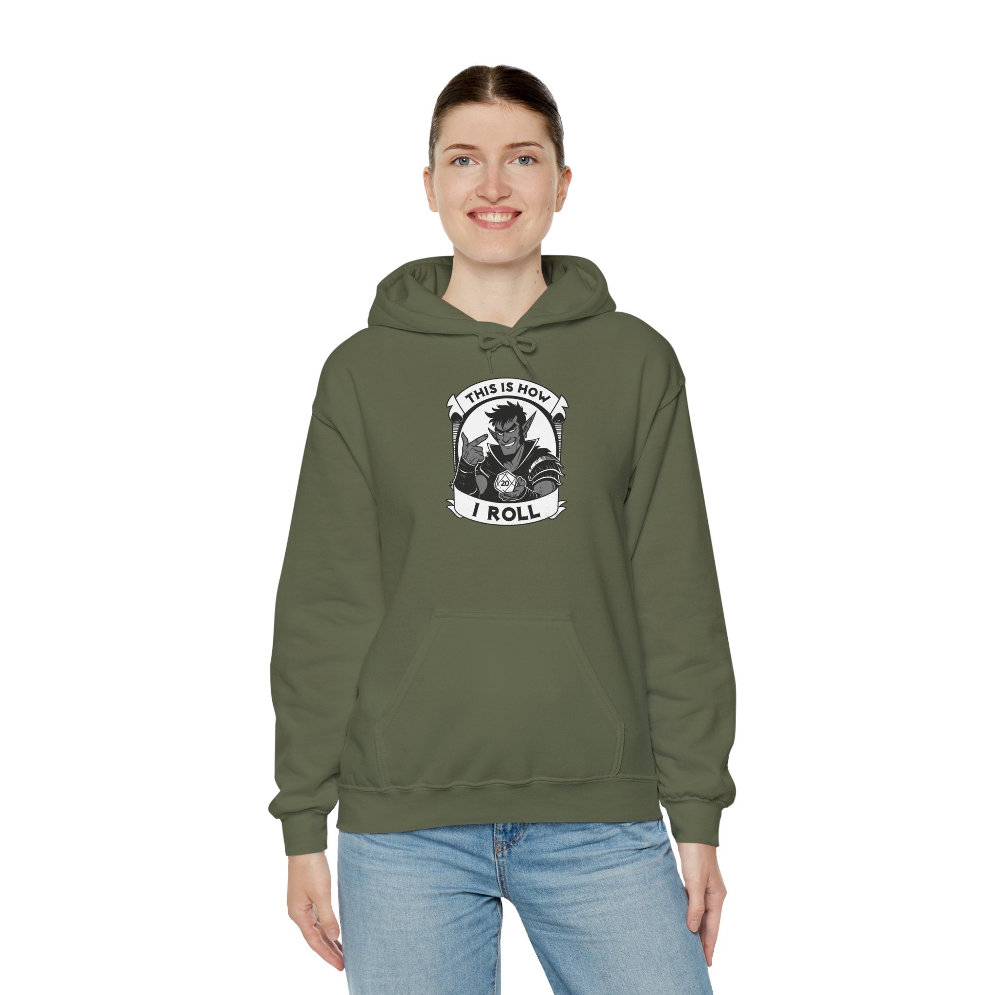 This Is How I Roll D20 Hoodie