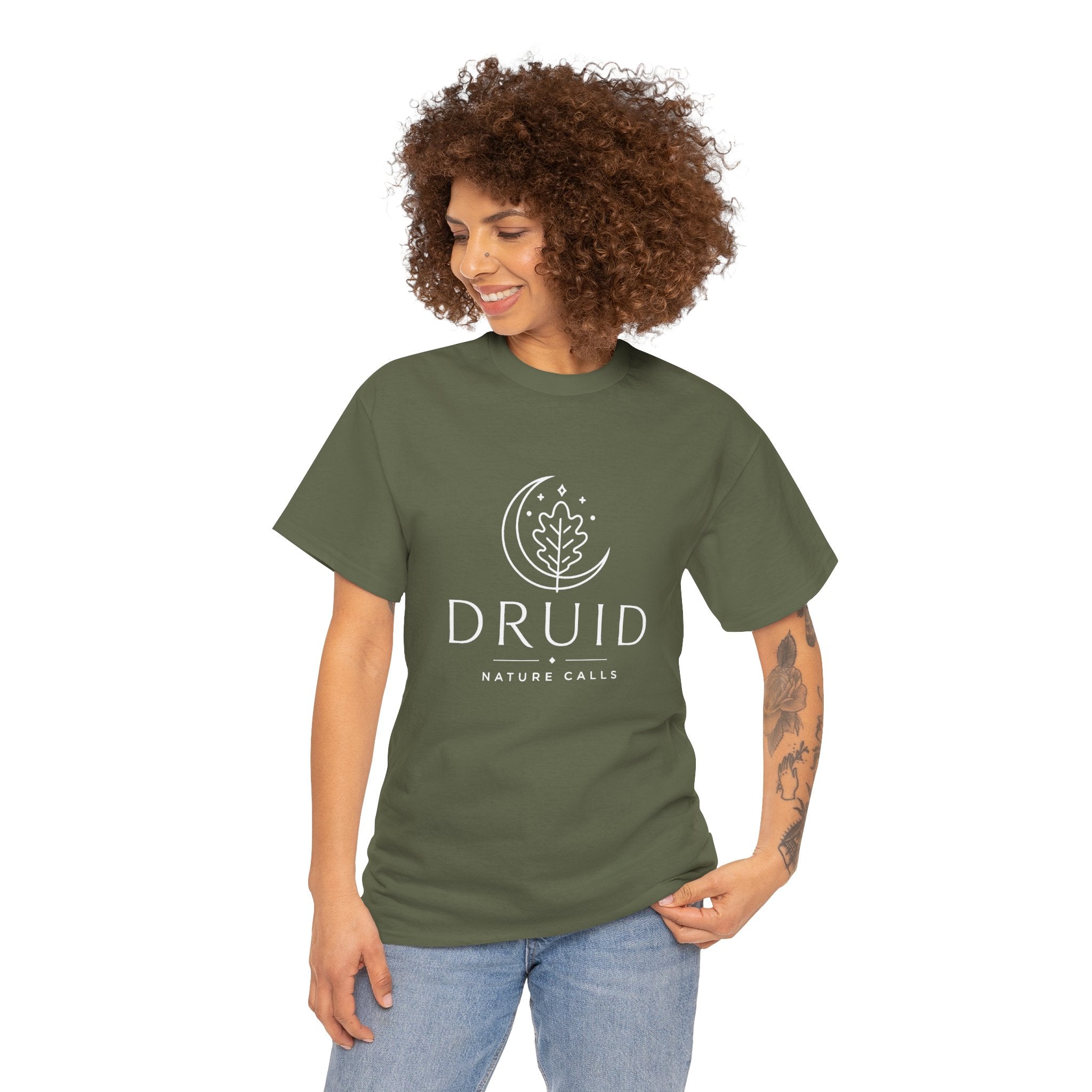 Druid – Nature Calls | DnD class T-shirt
