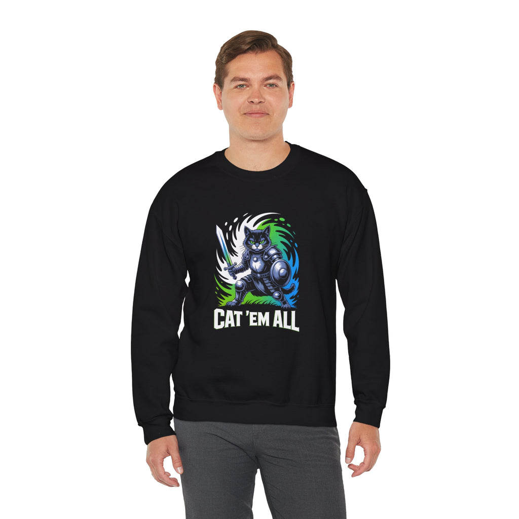 Cat 'Em All Sweatshirt