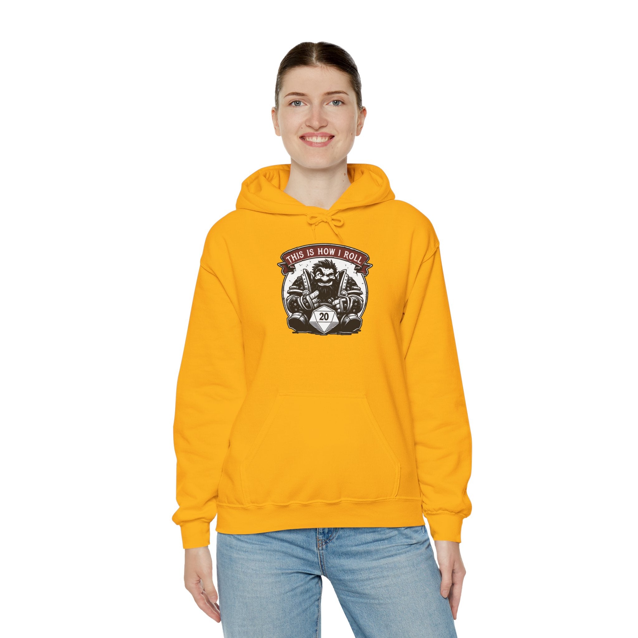 This Is How I Roll D20 Hoodie