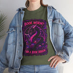 Book Worm? I Am a Book Dragon, Fantasy Reader T-shirt