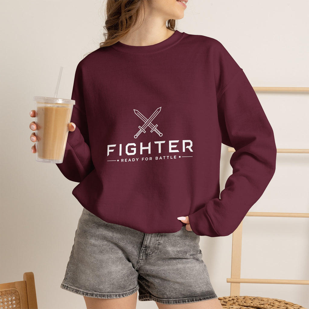 Fighter – Ready for Battle | DnD class Sweatshirt