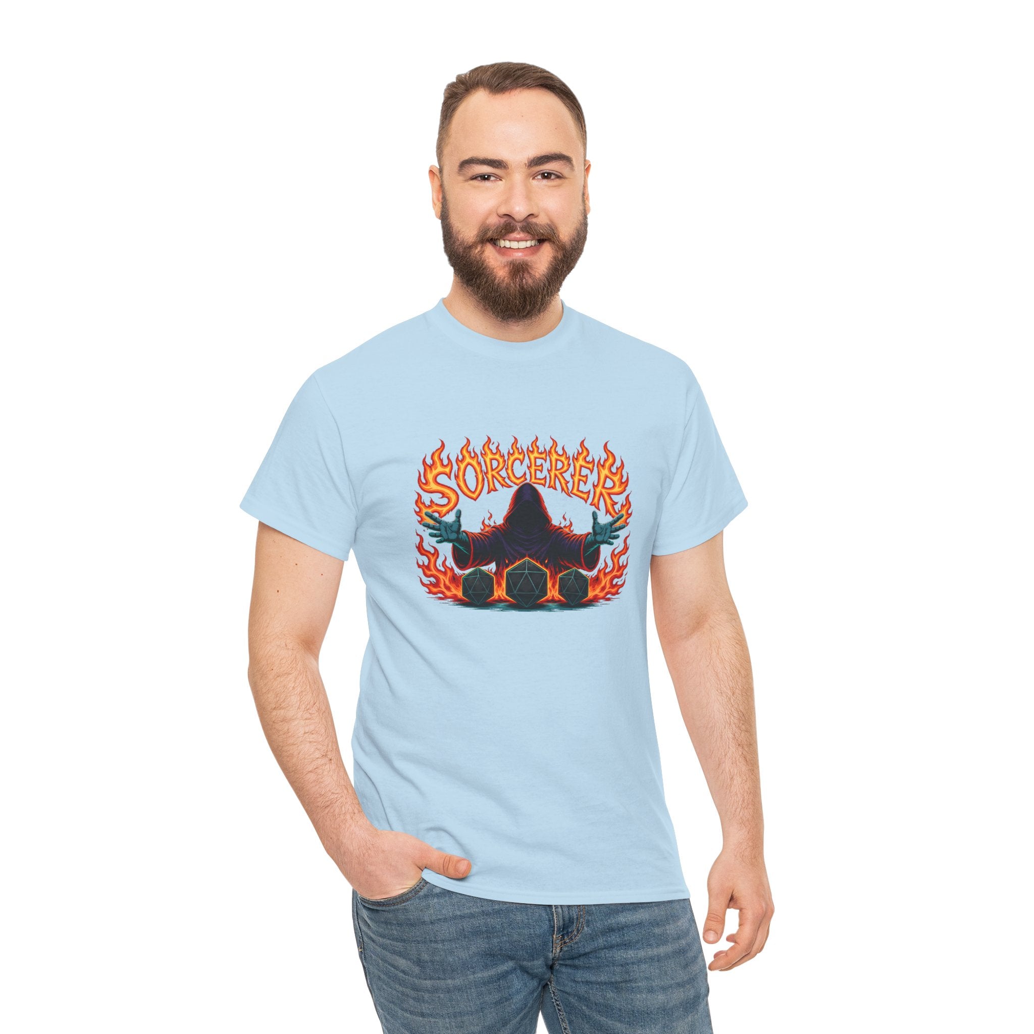 Sorcerer – Born Magical | DnD class T-shirt