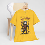 Ranger Cat at Your Serivece D&D T-shirt | Cat Lover RPG Gift