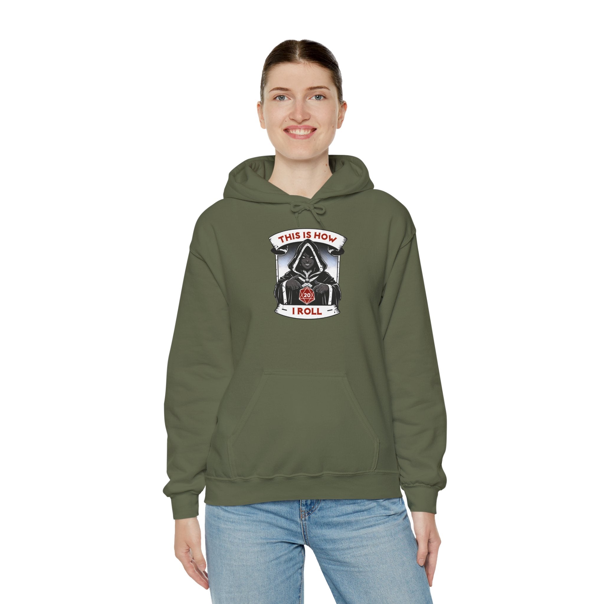 This Is How I Roll D20 Hoodie