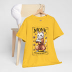 Monk Cat at Your Service D&D T-shirt | Cat Lover RPG Gift