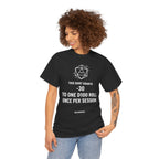 Dice roll minus modifier T-shirt | RPG Personalizable