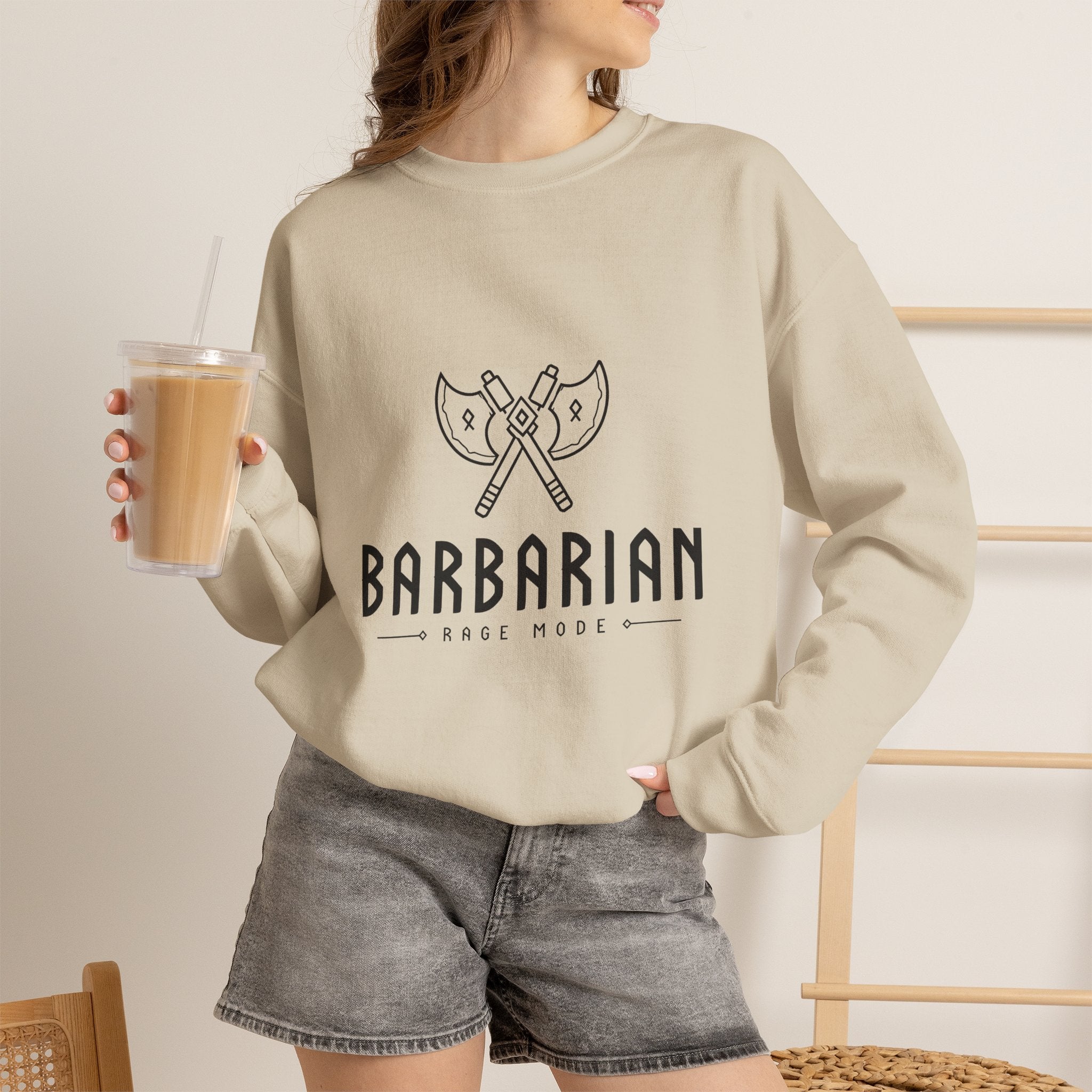 Barbarian – Rage Unleashed | DnD class Sweatshirt