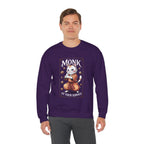 Monk Cat at Your Service D&D Sweatshirt | Cat Lover RPG Gift