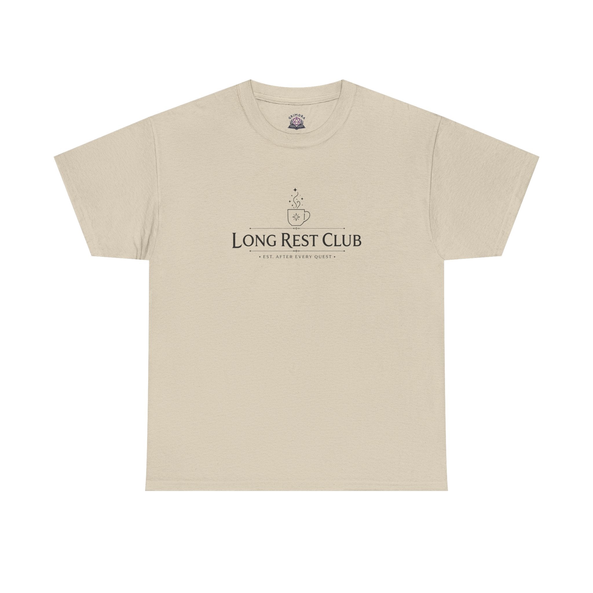 Long Rest Club – Est. After Every Quest | Fantasy RPG T-shirt