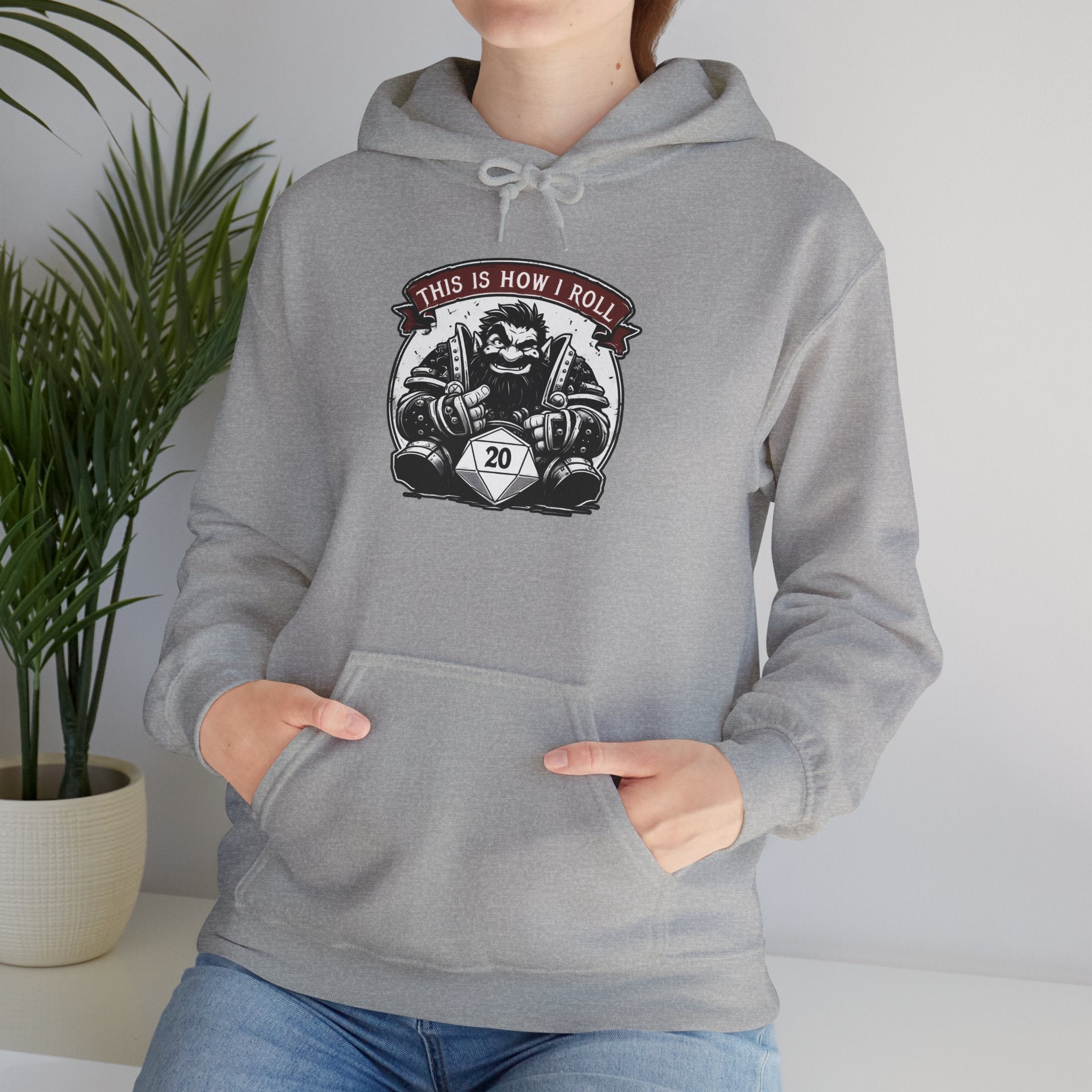 This Is How I Roll D20 Hoodie