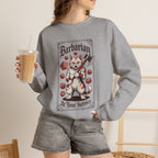 Barbarian Cat at Your Serivece D&D Sweatshirt | Cat Lover RPG Gift