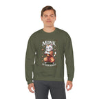 Monk Cat at Your Service D&D Sweatshirt | Cat Lover RPG Gift