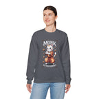 Monk Cat at Your Service D&D Sweatshirt | Cat Lover RPG Gift