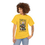 Druid Cat at Your Serivece D&D T-shirt | Cat Lover RPG Gift