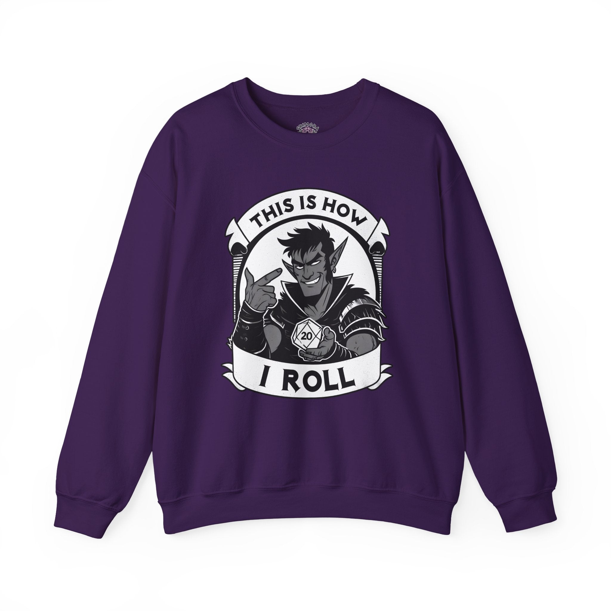 This Is How I Roll D20 Sweatshirt