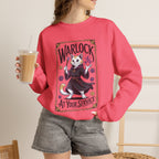 Warlock Cat at Your Serivece D&D Sweatshirt | Cat Lover RPG Gift