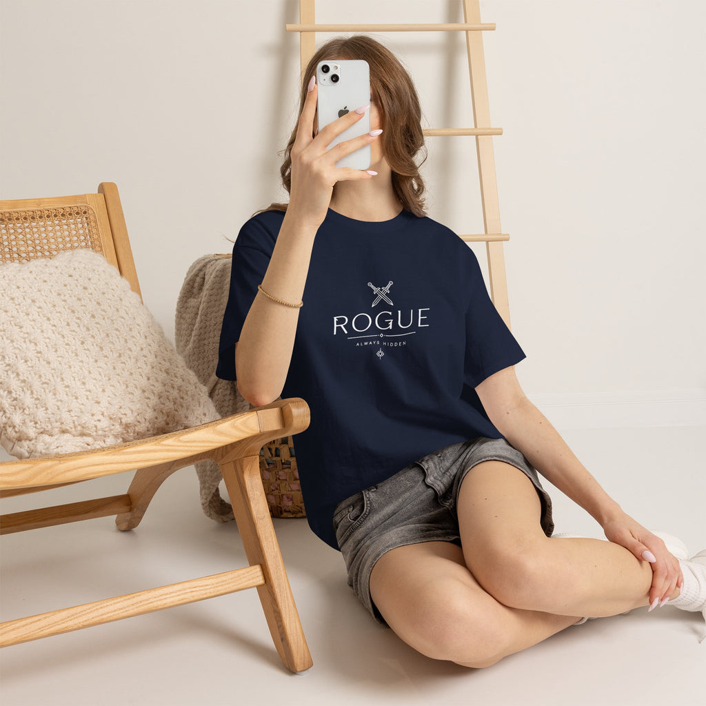 Rogue – Always Hidden | DnD class T-shirt