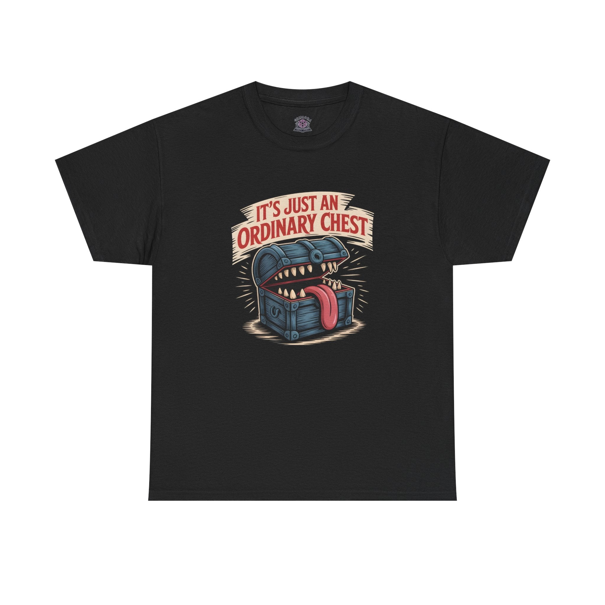 "It's Just An Ordinary Chest" — Mimic monster T-shirt